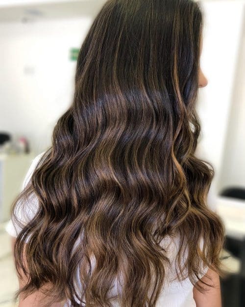 Subtle Light Brown Balayage