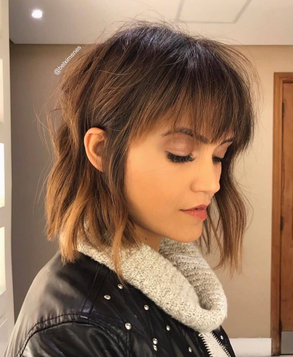 Timeless Medium Choppy Bangs