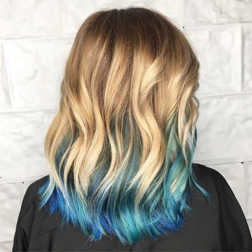 Top-notch Beige Blonde to Blue