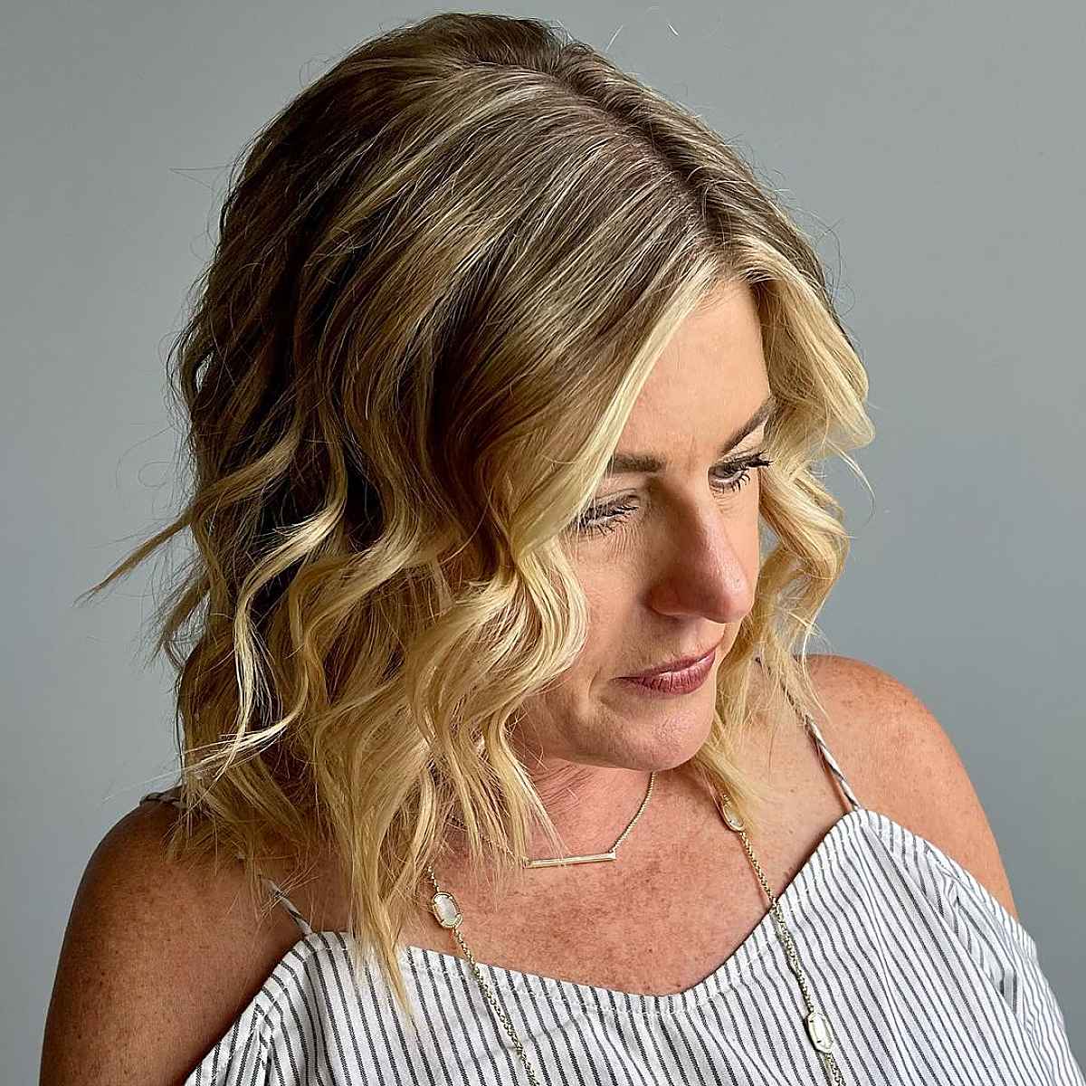 Trendy Lob for Ladies Over 50