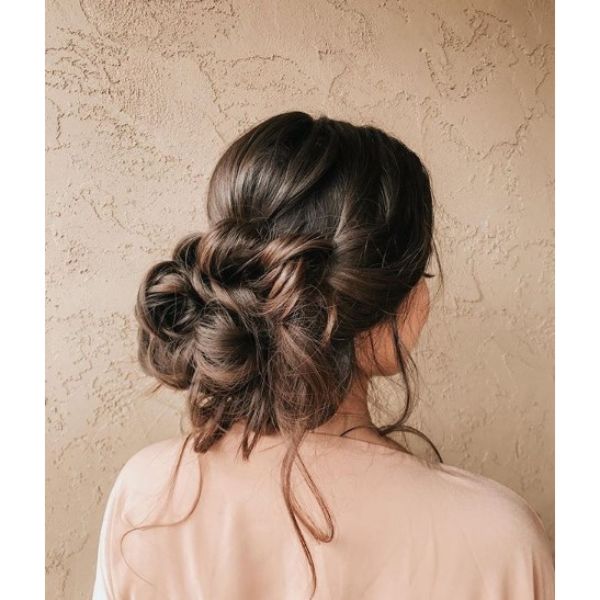 Undone Bridal Updo