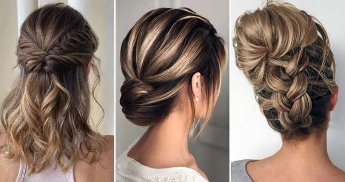 107-Quick-and-Easy-Updos-for-Medium-Hair-to-Try-in-2022