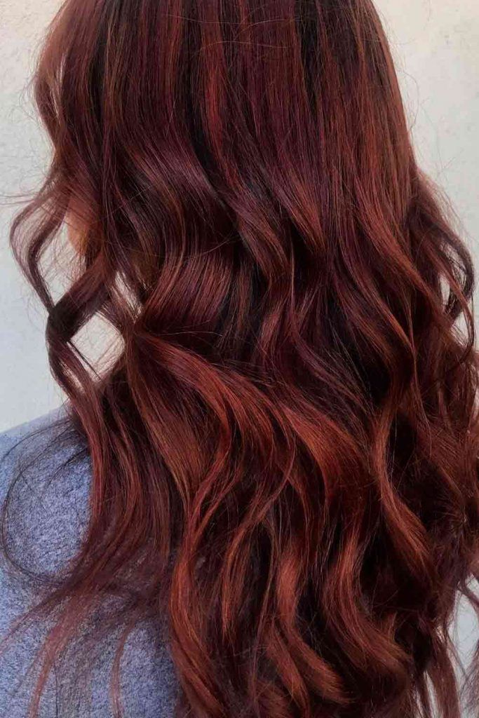 Dark Scarlett Red Hair