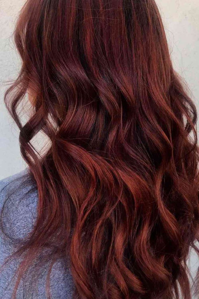 Dark Scarlett Red Hair