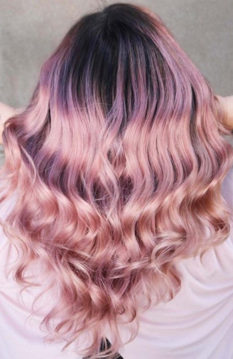 Ombre Pastel Pink Hair