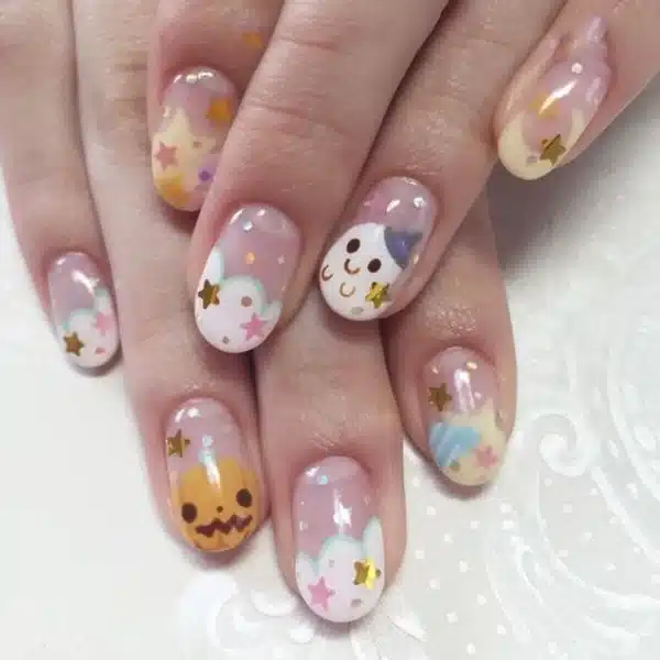 Pastel-Halloween-Nails