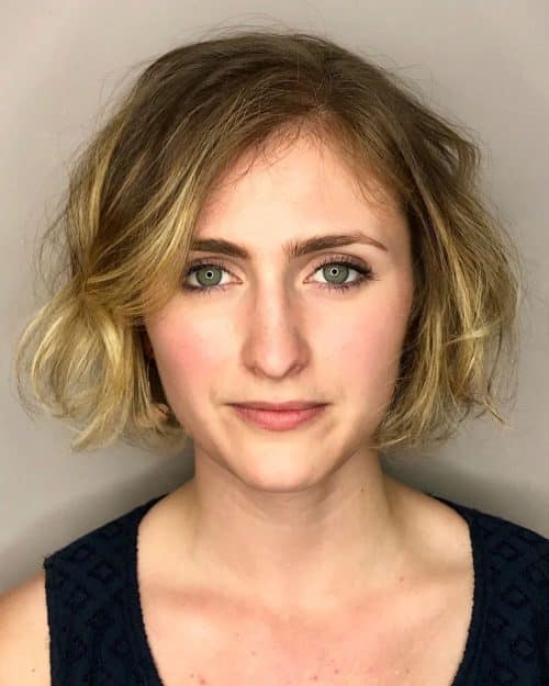 Cute Choppy Side Bangs