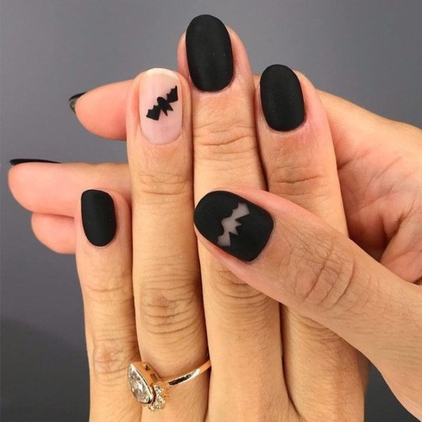 Elegant Halloween Nails