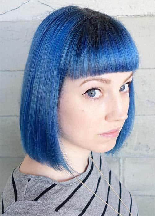 50 Short Bob Hairstyles & Haircuts With Bangs