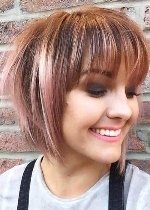 50 Short Bob Hairstyles & Haircuts With Bangs