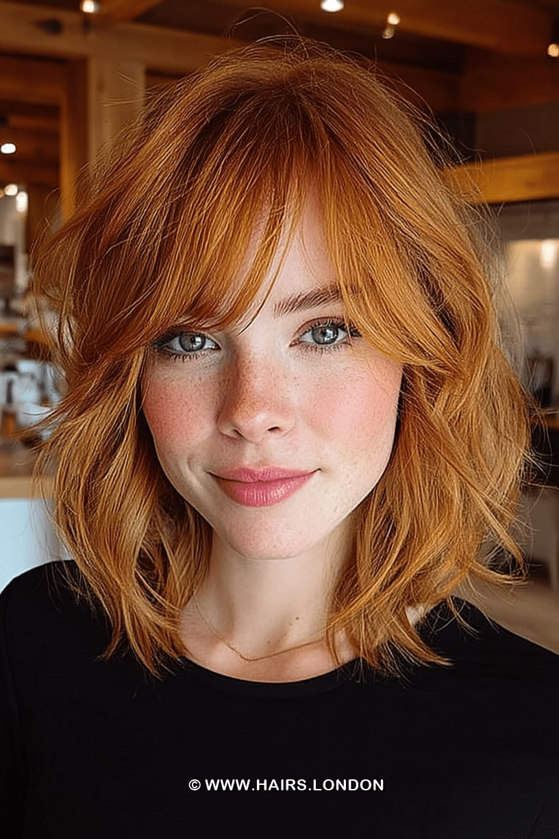 Warm Ginger Copper Hair