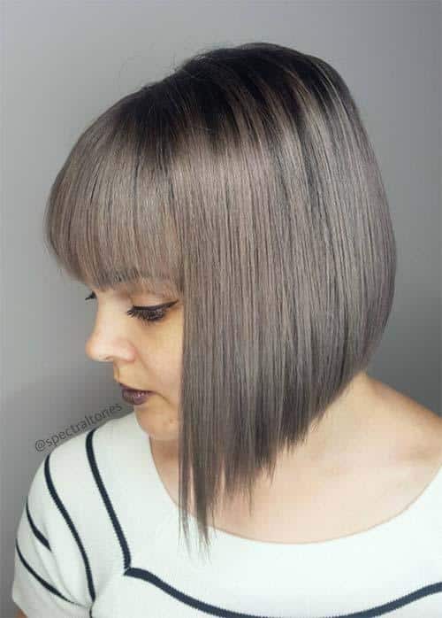 Short Bob Hairstyles & Haircuts With Bangs