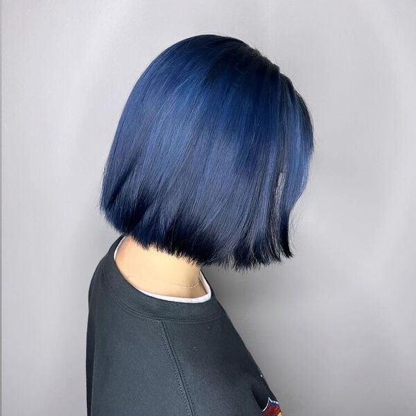 50 Black Blue Hair Color Ideas for 2023