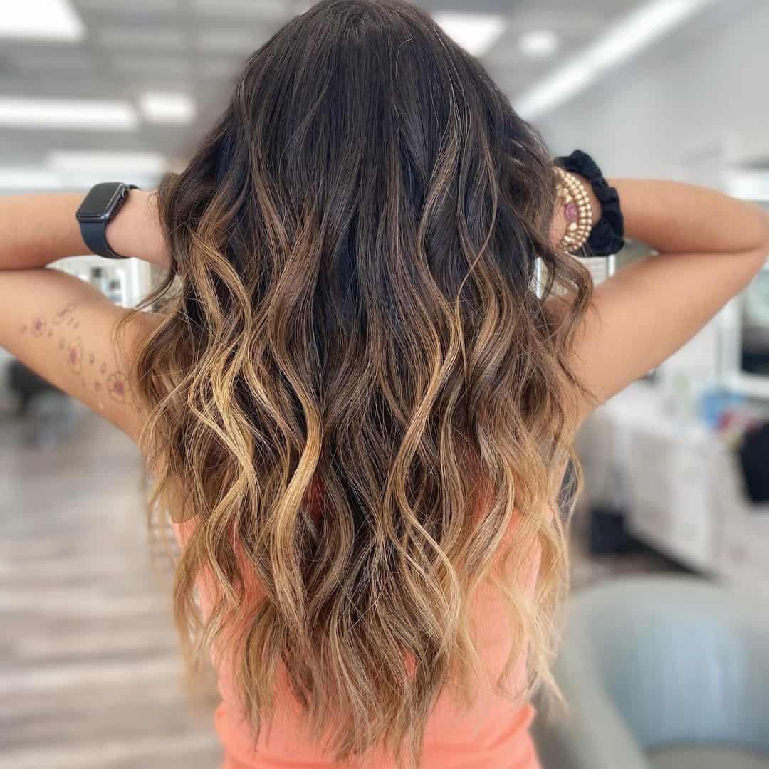 30 Balayage Highlights For Dark Hair