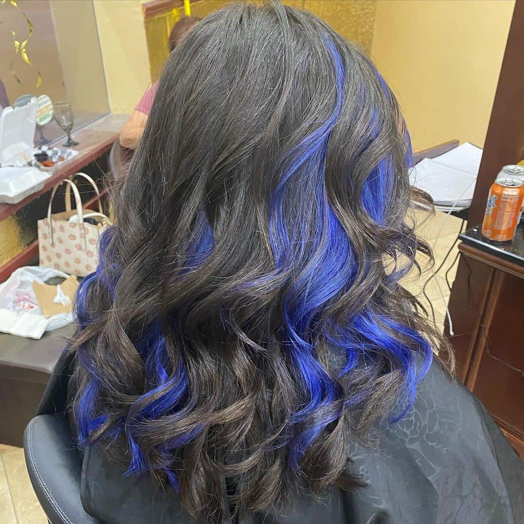 Enchanting Shades: Blue Black Hair Styles for Every Mood