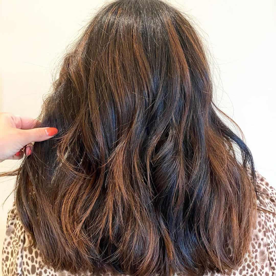 30 Balayage Highlights For Dark Hair