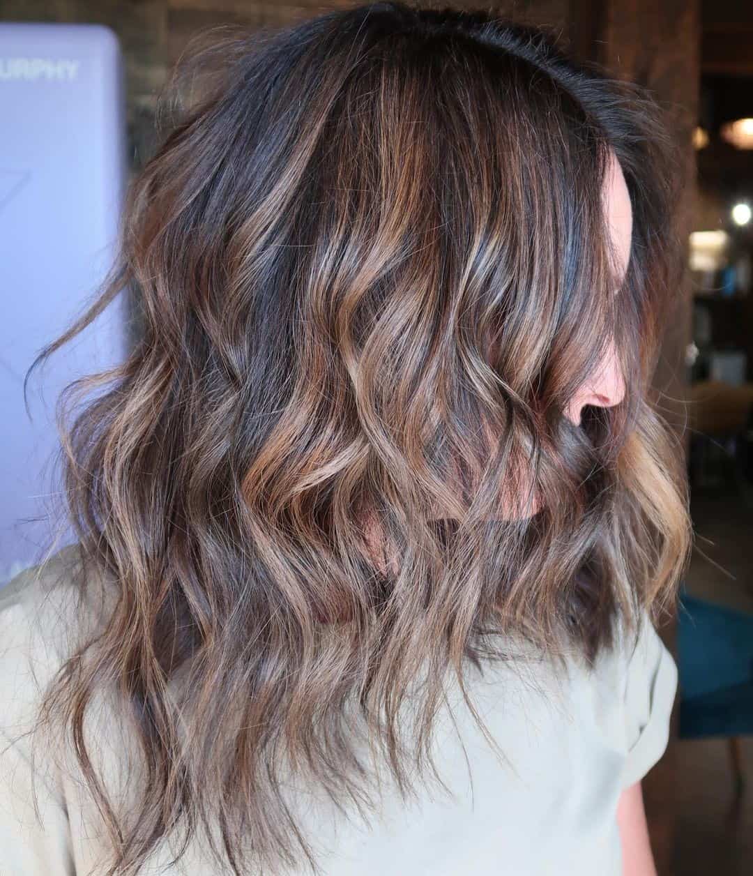 30 Balayage Highlights For Dark Hair