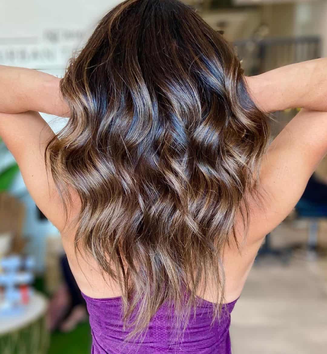 30 Balayage Highlights For Dark Hair