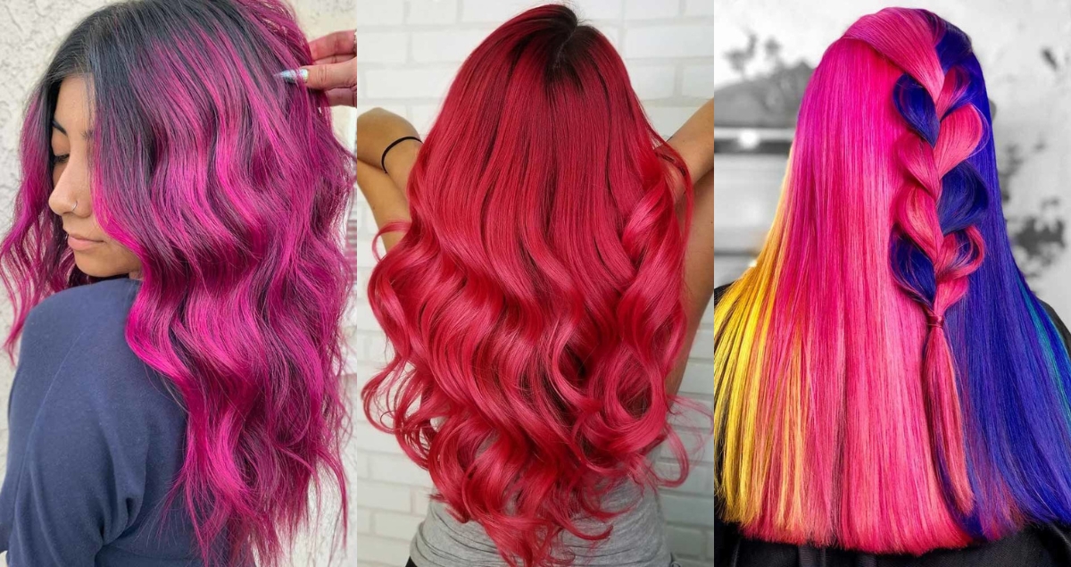 Blue and Magenta Hair Color Ideas - wide 10