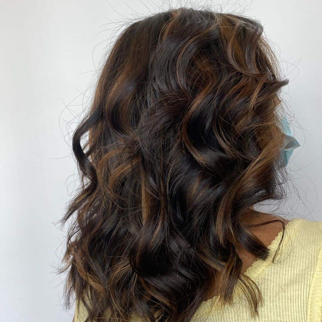 30 Balayage Highlights For Dark Hair