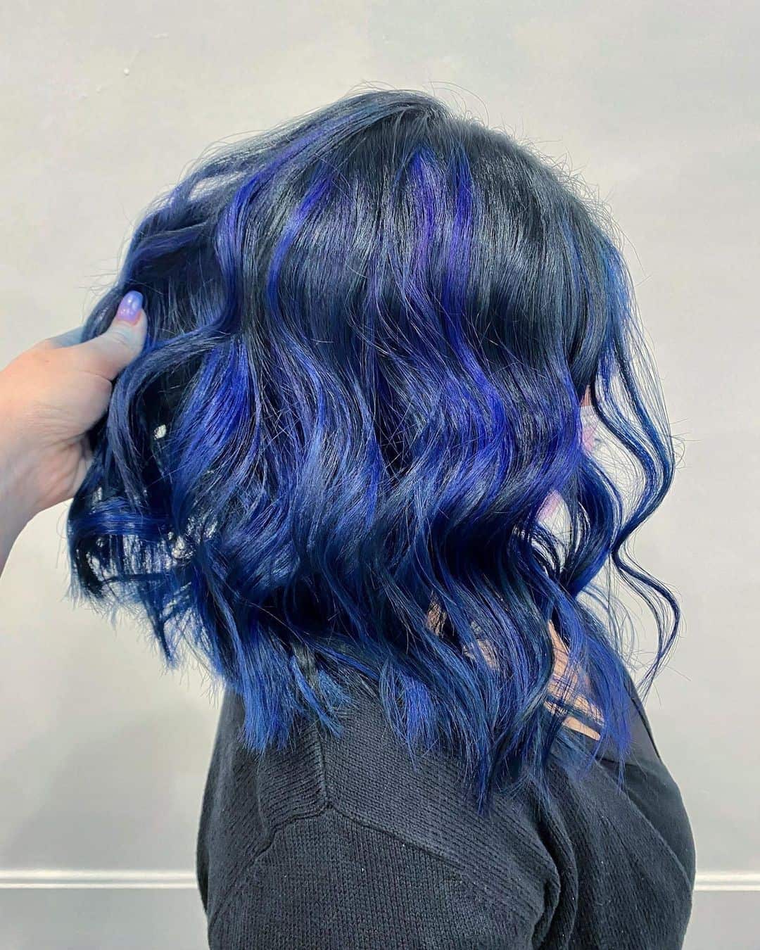 30 STYLISH BLACK & BLUE HAIR IDEAS FOR WOMEN