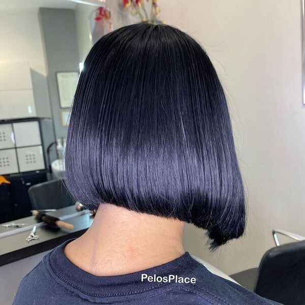 From Royal Blue to Midnight: 50 Black Blue Hair Styles