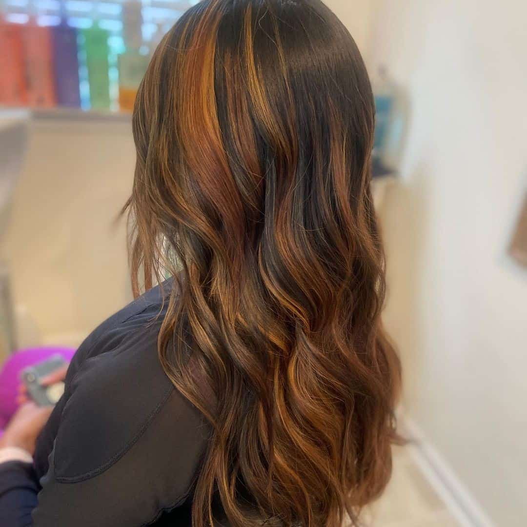 30 Balayage Highlights For Dark Hair