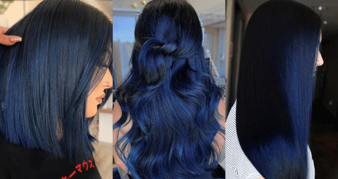 30 STYLISH BLACK & BLUE HAIR IDEAS FOR WOMEN