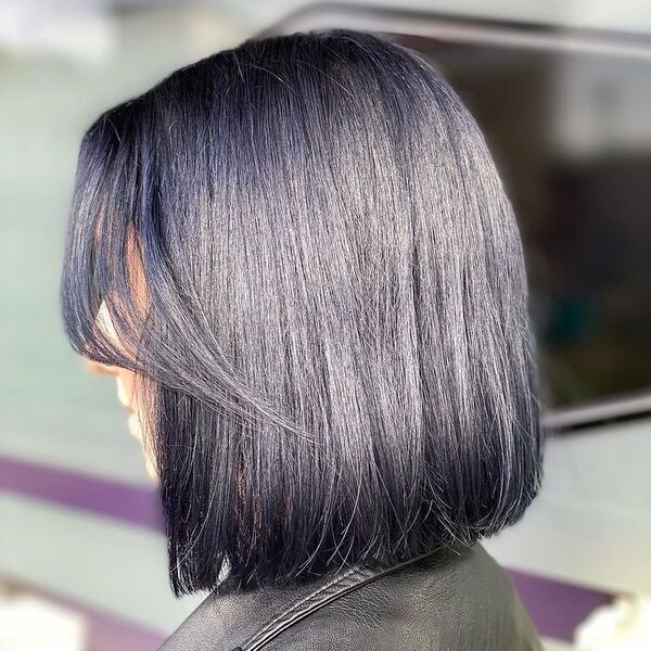 From Royal Blue to Midnight: 50 Black Blue Hair Styles