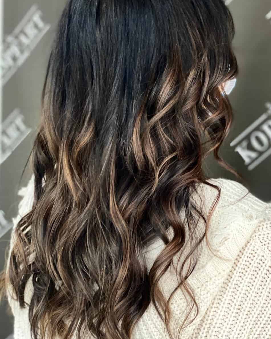 30 Balayage Highlights For Dark Hair