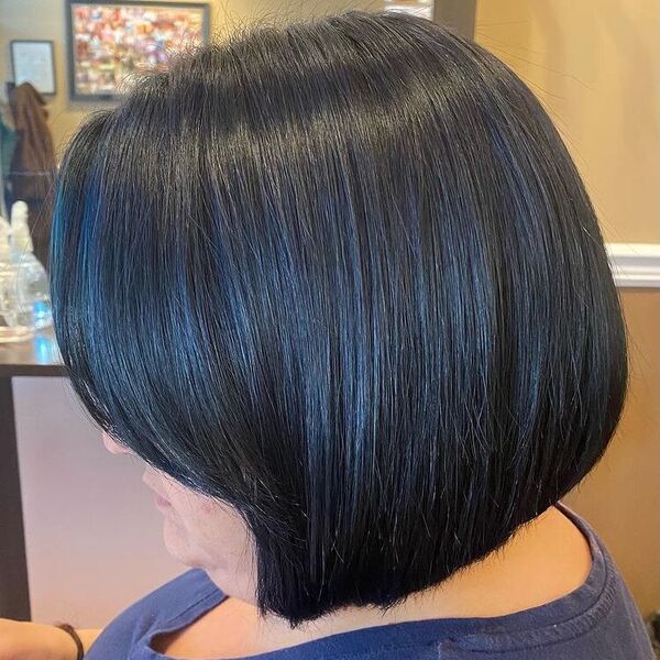 From Royal Blue to Midnight: 50 Black Blue Hair Styles