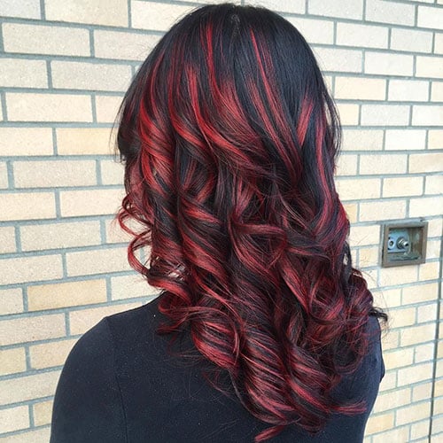 Dark-Hair-with-Red-Highlights