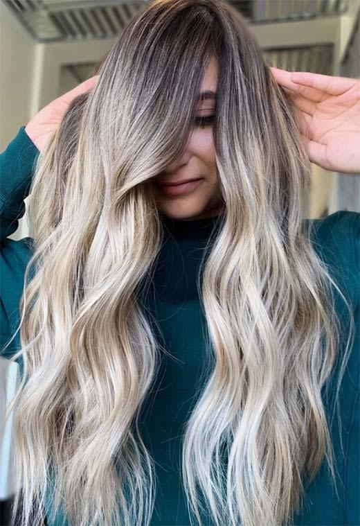 Ash Blonde Hair Color Shades