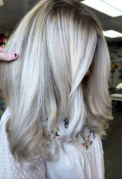 Ash Blonde Hair Color Shades