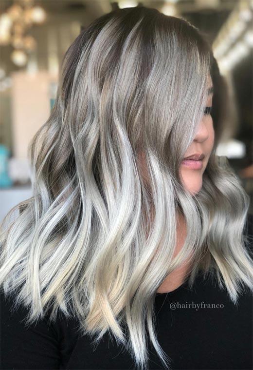 Ash Blonde Hair Color Shades