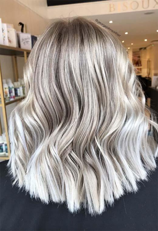 Ash Blonde Hair Color Shades