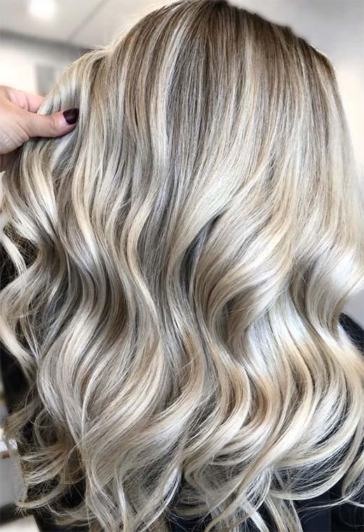 Ash Blonde Hair Color Shades