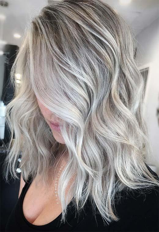 Ash Blonde Hair Color Shades