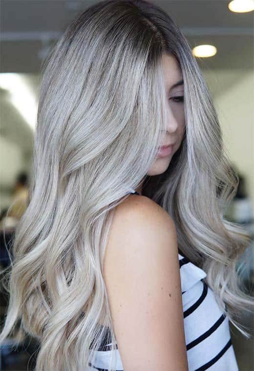 Ash Blonde Hair Color Shades