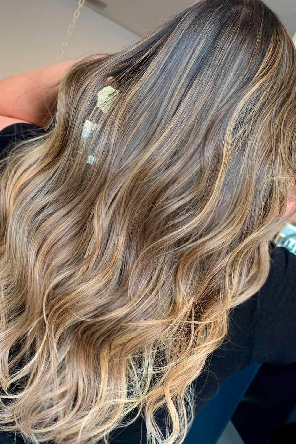 Balayage With Longer Layers