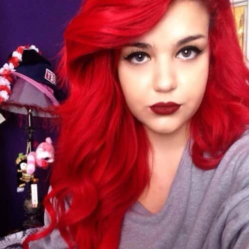 Bright Red Hair Color