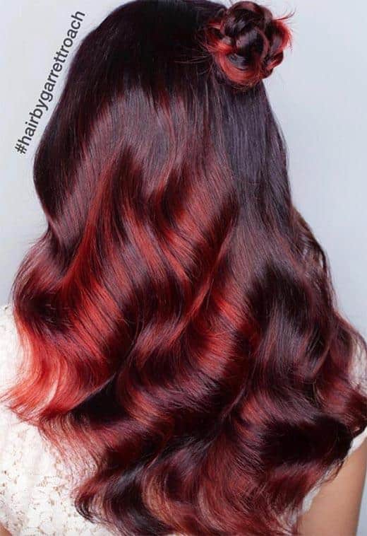 Burgundy Hair Color Shades: Wine/ Maroon/ Burgundy Hair Dye Tips