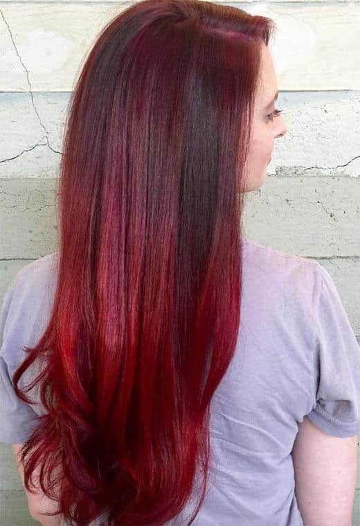 Burgundy Hair Color Shades: Wine/ Maroon/ Burgundy Hair Dye Tips