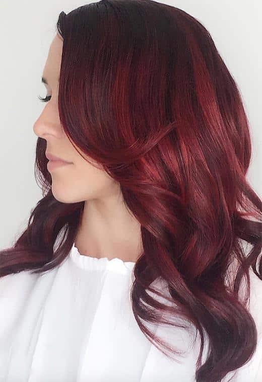 Burgundy Hair Color Shades: Wine/ Maroon/ Burgundy Hair Dye Tips