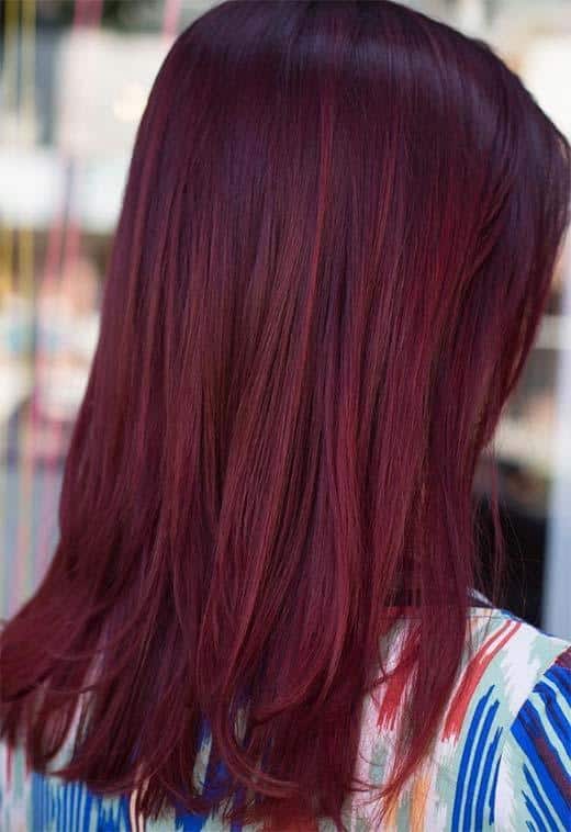 Burgundy Hair Color Shades: Wine/ Maroon/ Burgundy Hair Dye Tips