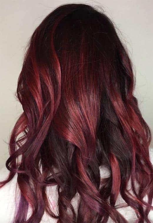 Burgundy Hair Color Shades: Wine/ Maroon/ Burgundy Hair Dye Tips