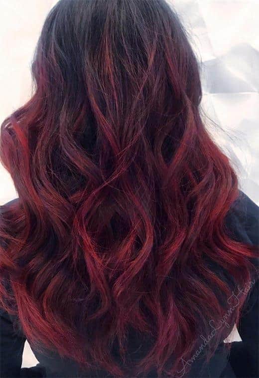 Burgundy Hair Color Shades: Wine/ Maroon/ Burgundy Hair Dye Tips