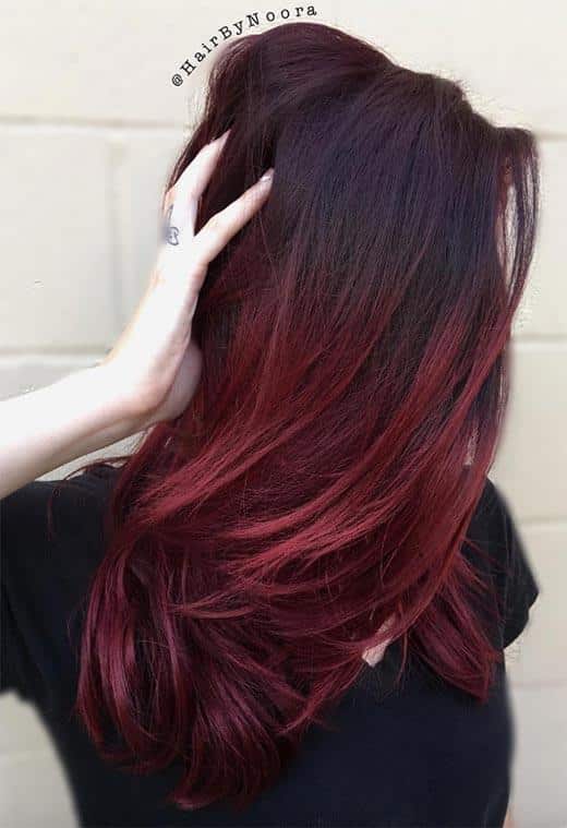 Burgundy Hair Color Shades: Wine/ Maroon/ Burgundy Hair Dye Tips