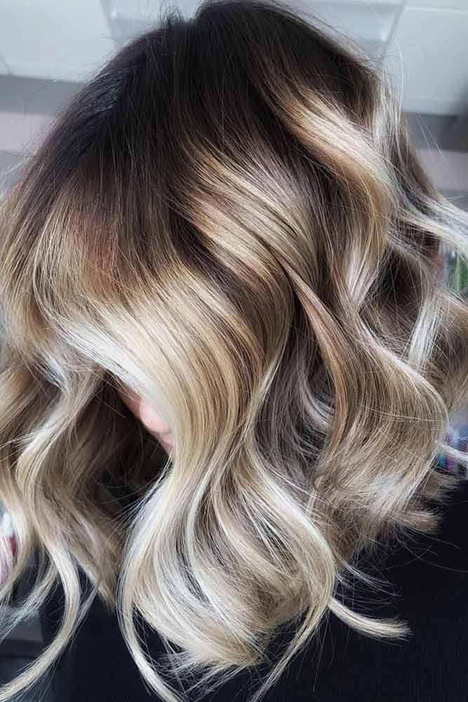 Carefree Curls #mediumlengthhairstyles #mediumhair #thickhair #longbob