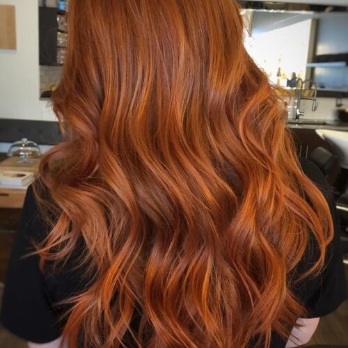 Copper Red Hair Color